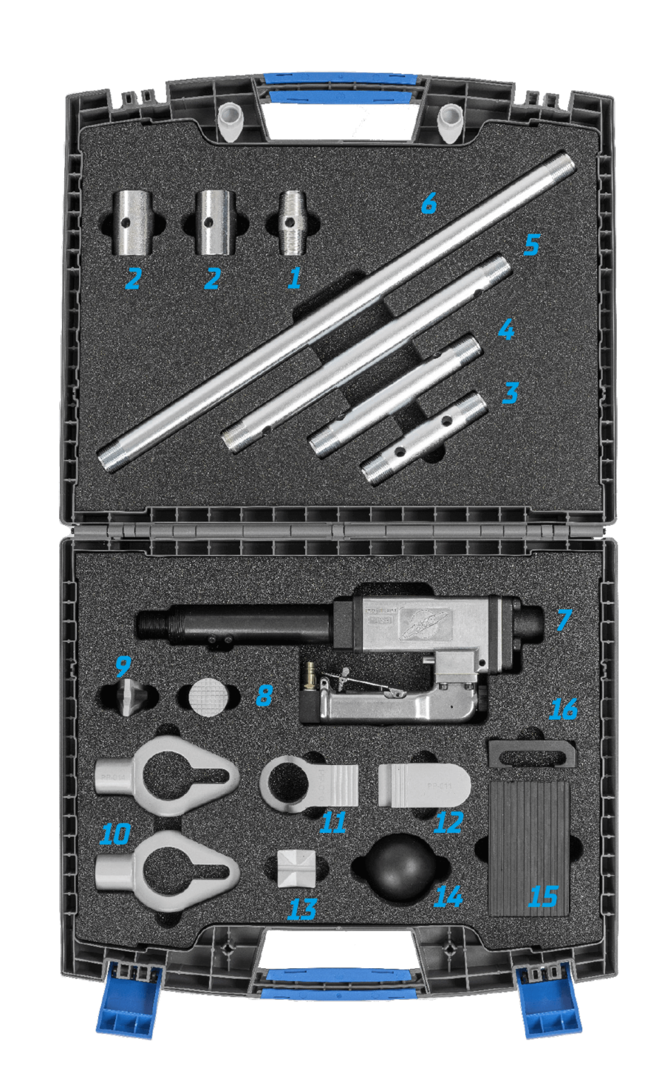 AGT Ausbeulwerkzeug: Kfz-Reparatur-Set KRS-10.de für Dellen (Auto